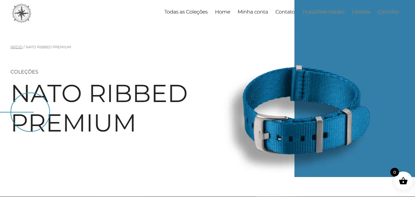Site da Blue Ocean